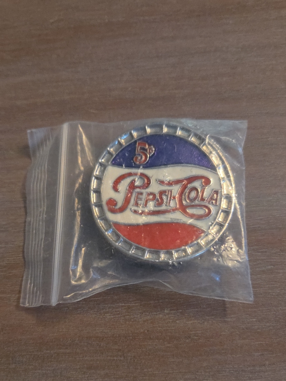 Vintage Pepsi Cola Circular Belt Buckle
